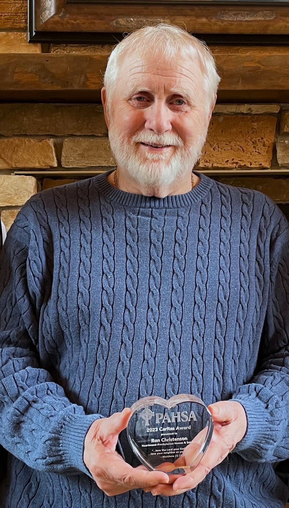 Ron Christensen, 2023 Caritas Award